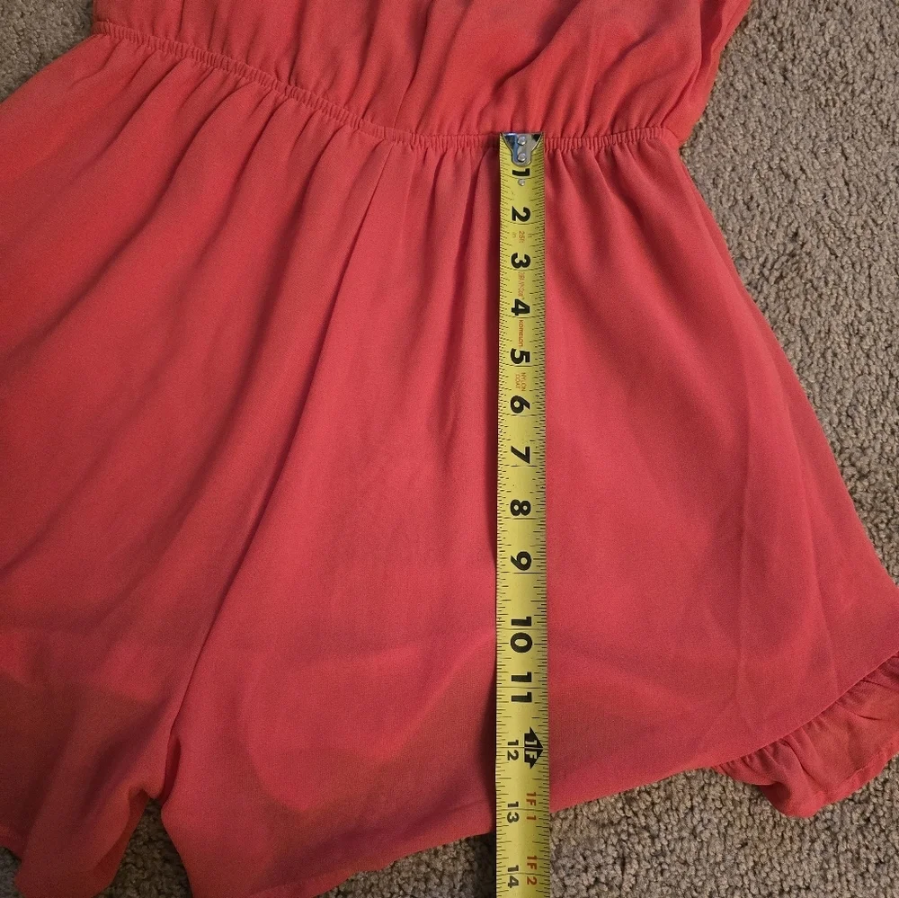 ASTR The Label Women's Orange Playsuit-romper - Picture 7 of 8